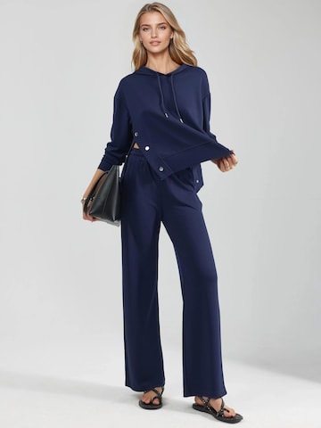 Completo pantalone di Hiccup in blu: frontale