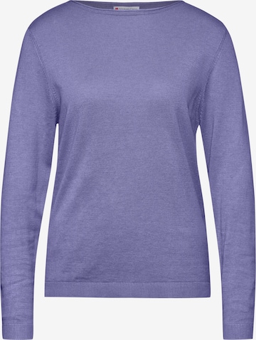 STREET ONE Sweater in Purple: front