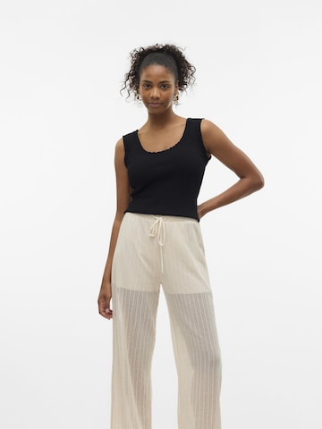VERO MODA Trui 'VMWONDER' in Zwart: voorkant