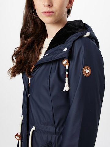 Parka mi-saison 'MONADIS RAINY' Ragwear en bleu