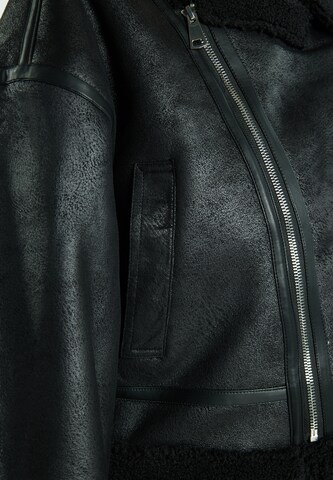 swirly - Chaqueta de entretiempo en negro