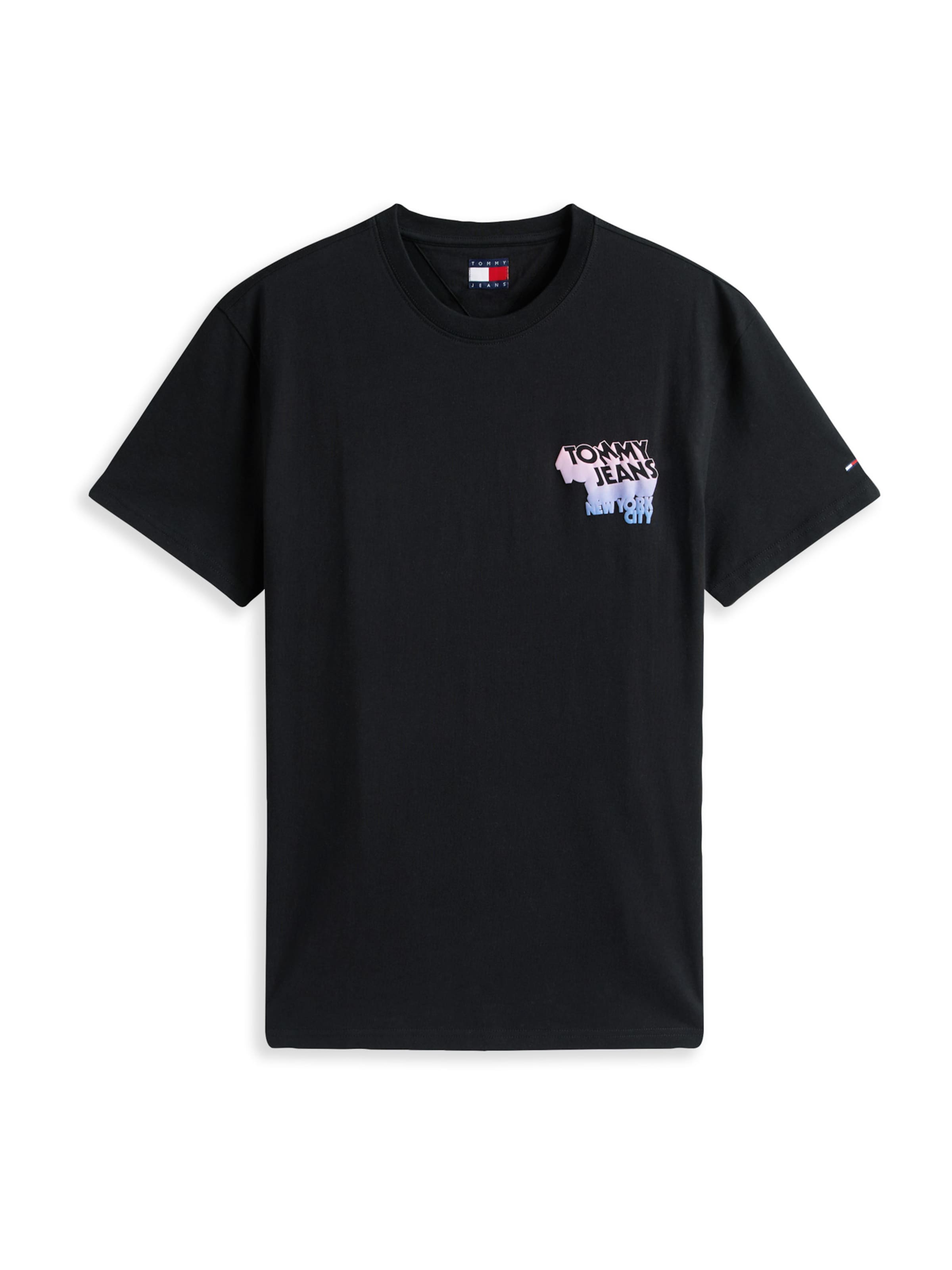Tommy Jeans Shirt in Black: front