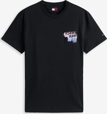 Tommy Jeans Футболка в Черный: спереди
