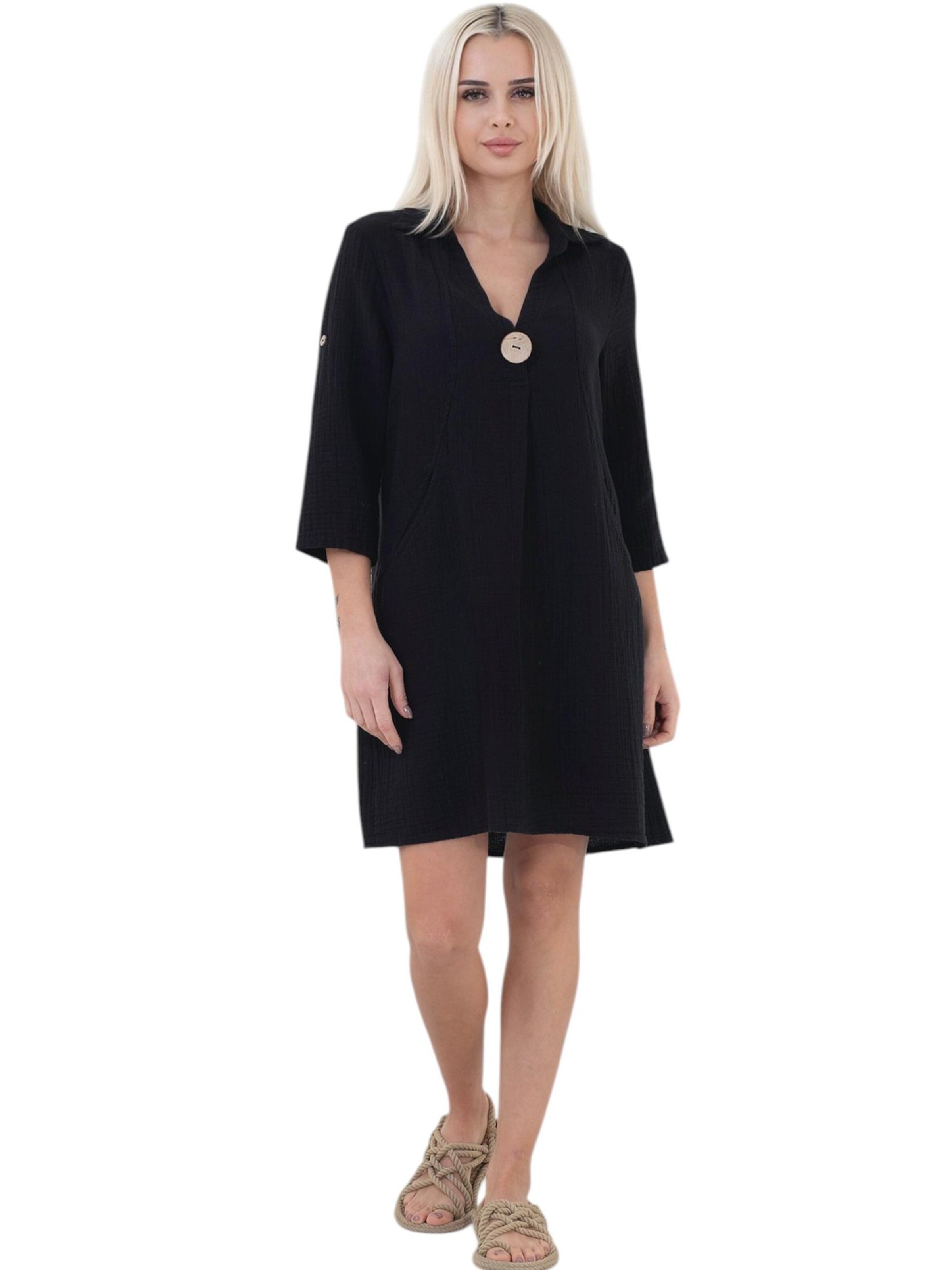 Robe d’été 'LUMA' WENOR en noir