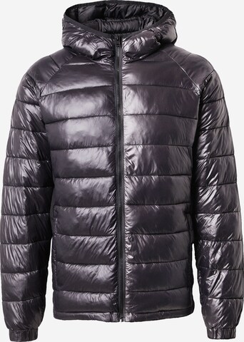 Veste mi-saison 'TRACE' JACK & JONES en noir : devant