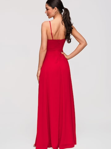 Ombre Abendkleid‌ in Rot