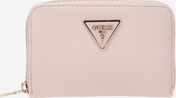 GUESS Wallet 'Meridian' in Pink: front