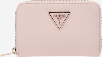 Porte-monnaies 'Meridian' GUESS en rose : devant