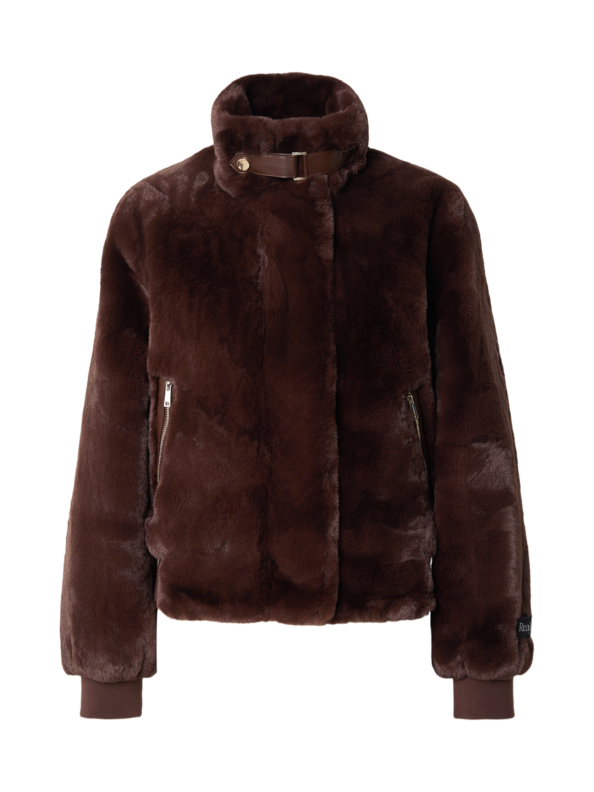 RINO & PELLE Winter Jacket 'Ambra' in Brown: front