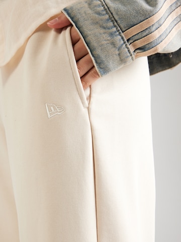 Wide Leg Pantalon NEW ERA en beige