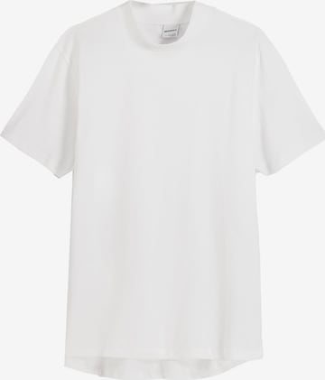 T-Shirt Bershka en blanc : devant