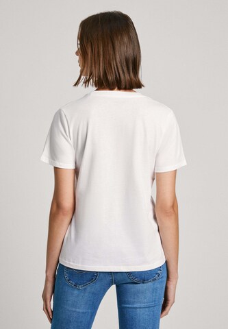 T-shirt Pepe Jeans en blanc