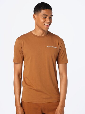 SCOTCH & SODA Bluser & t-shirts i brun: forside