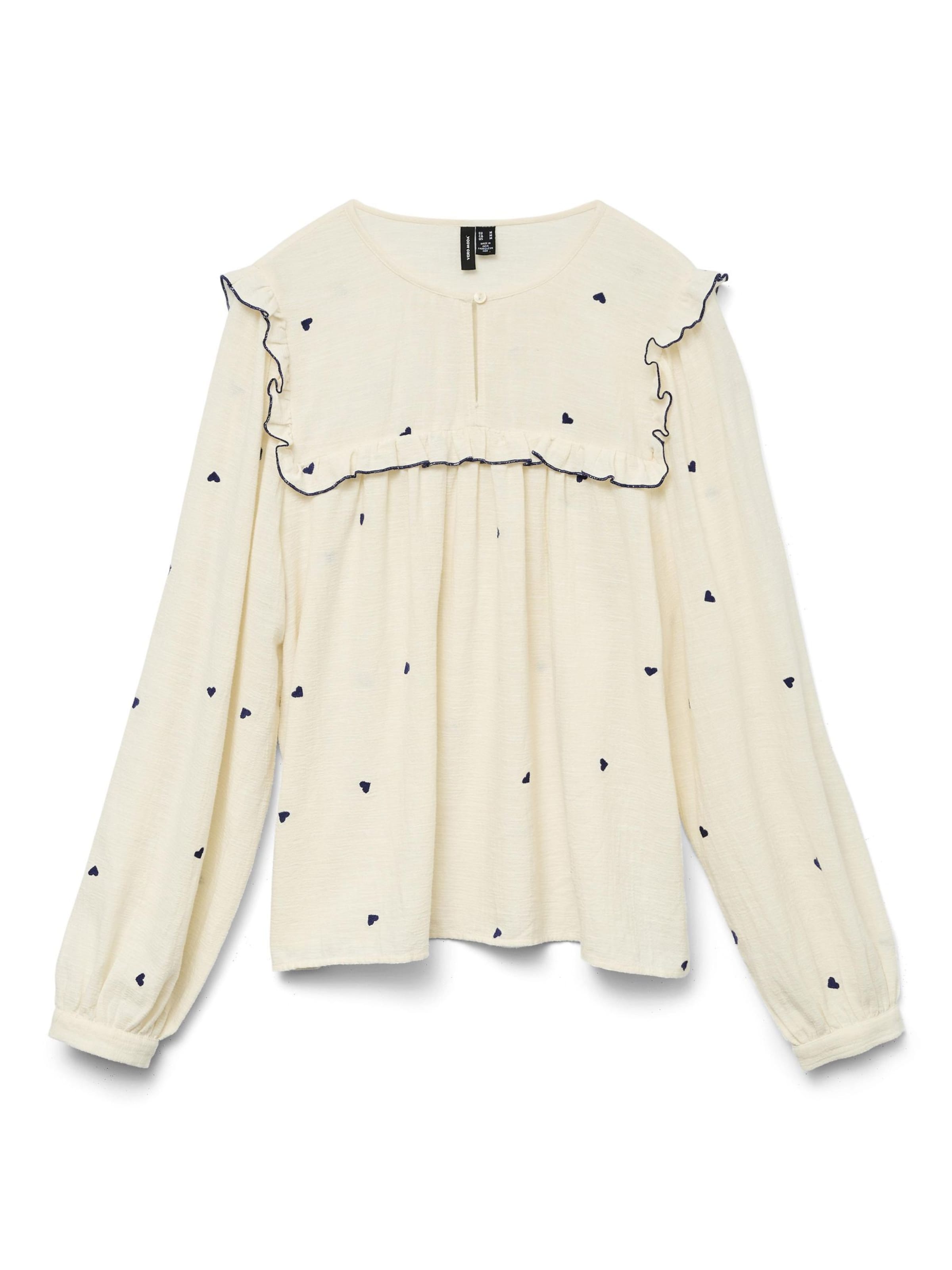 Chemisier VERO MODA en beige : devant