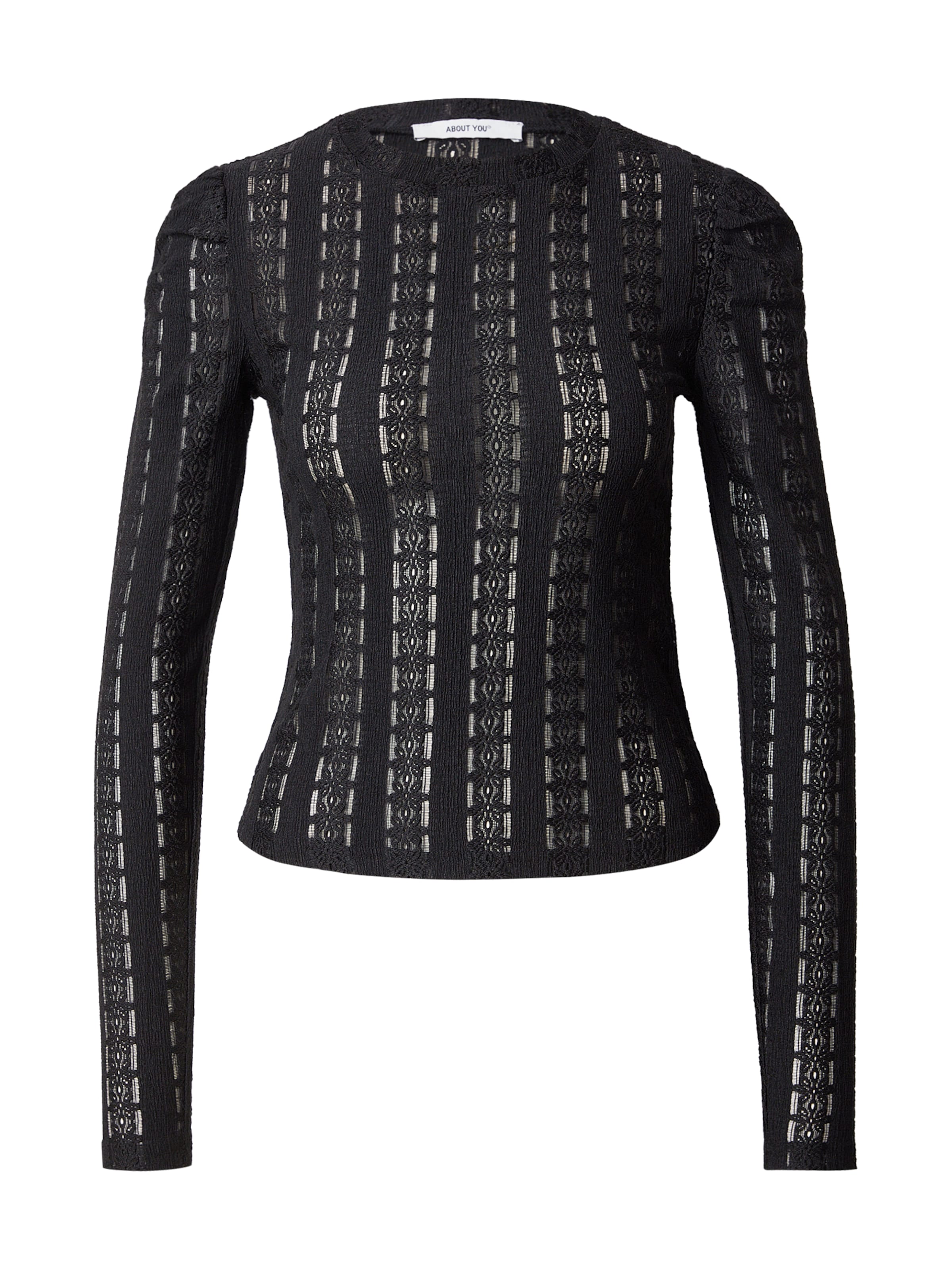 ABOUT YOU Shirt 'Liane' in Black: front