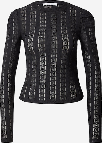 juoda ABOUT YOU Marškinėliai 'Liane': priekis