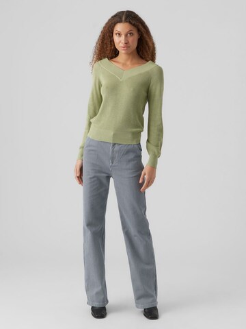 VERO MODA Trui 'New Lexsun' in Groen