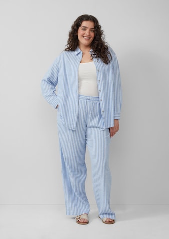 s.Oliver Loosefit Broek in Blauw