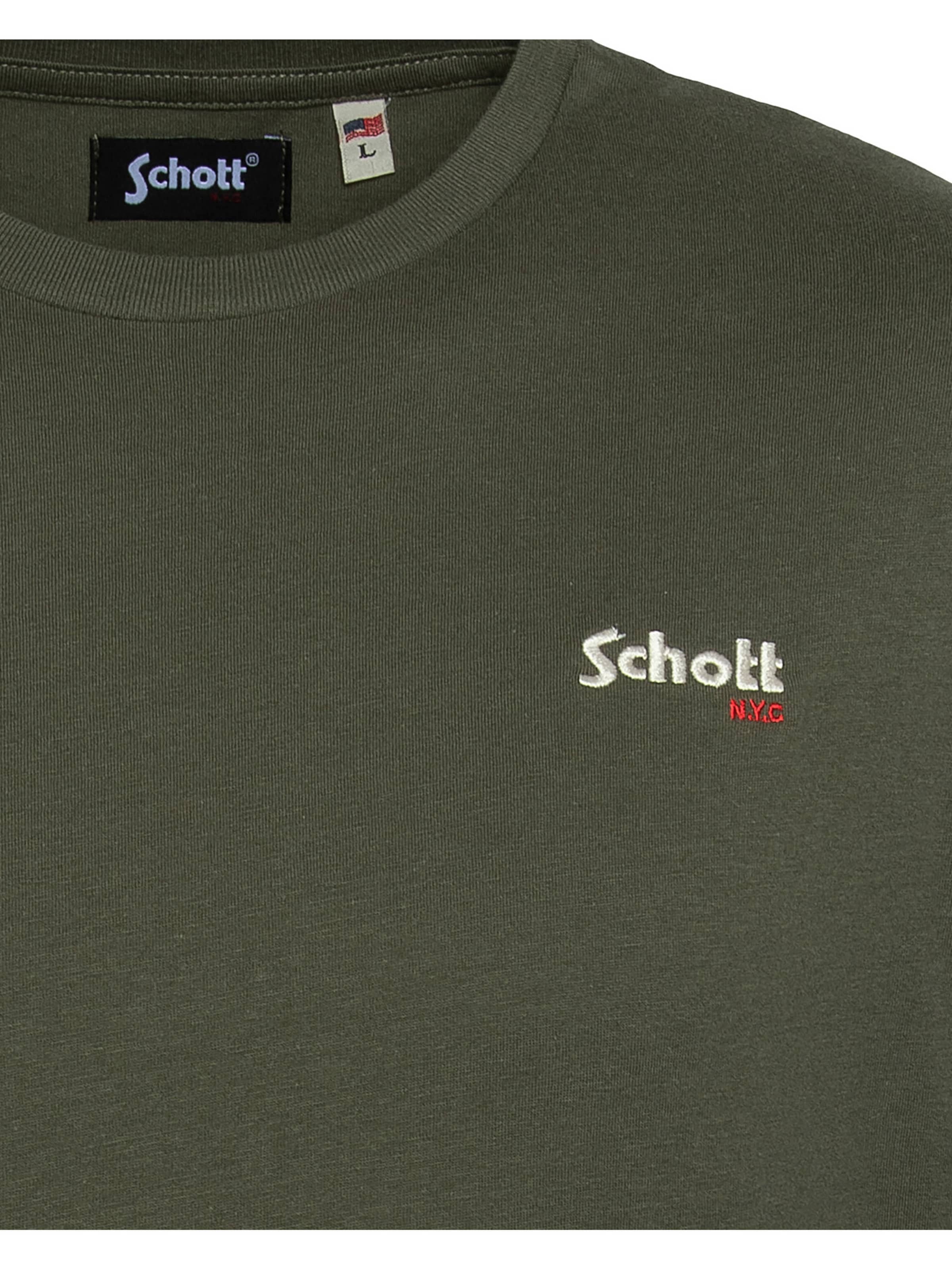 Schott NYC Shirt‌‌‌‌‌‌‌ in Grün