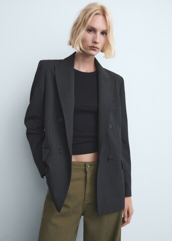 MANGO Wide Leg Jeans 'Lucky' in Grün