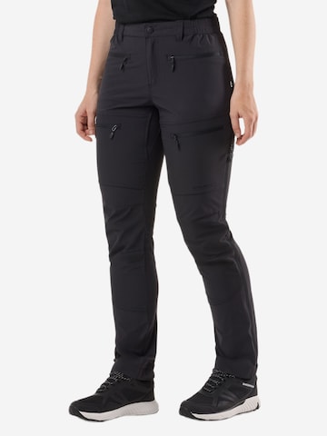 regular Pantaloni per outdoor 'Lofoten' di SWEDEMOUNT in nero