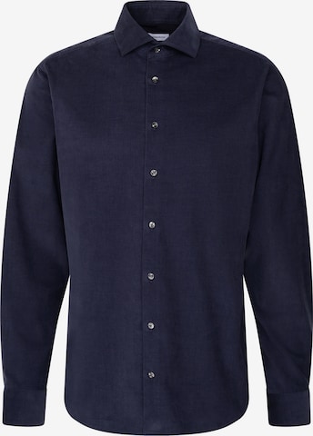 SEIDENSTICKER Button Up Shirt in Blue: front