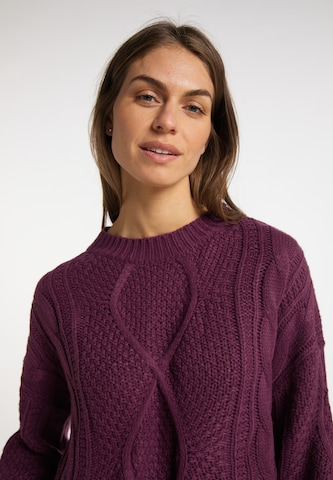 Usha Sweater in Purple
