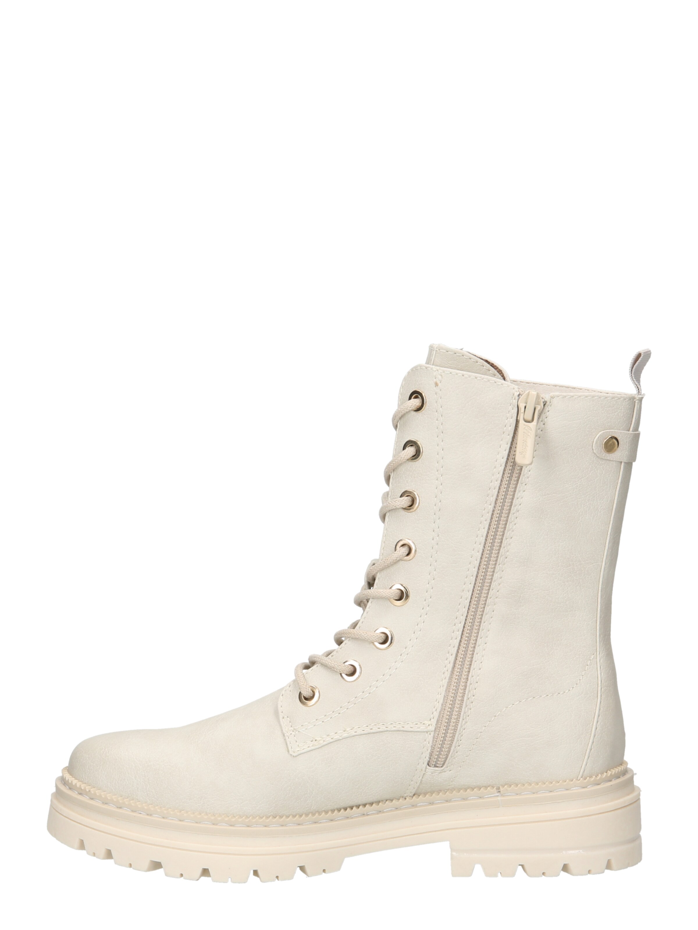 MUSTANG Paeltega poolsaabas, värv valge