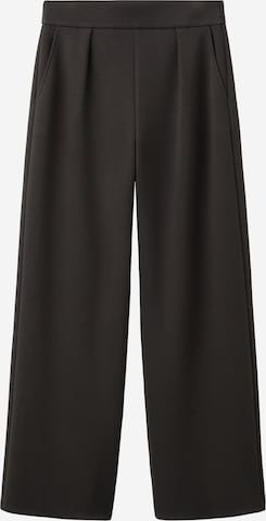 MANGO Pleat-front trousers 'GUESI' in Brown: front