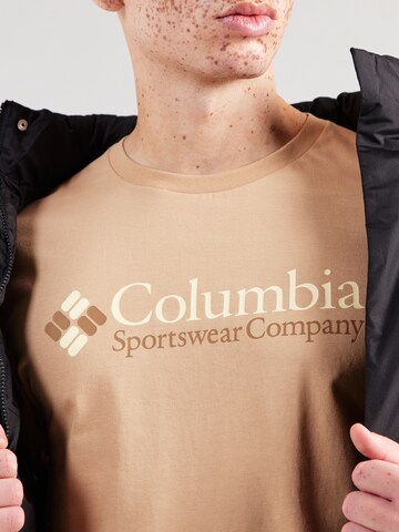 COLUMBIA Funktsionaalne särk 'CSC', värv pruun