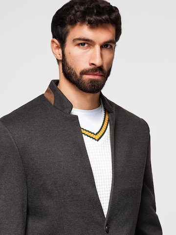 Regular fit Giacca da completo di Ombre in nero