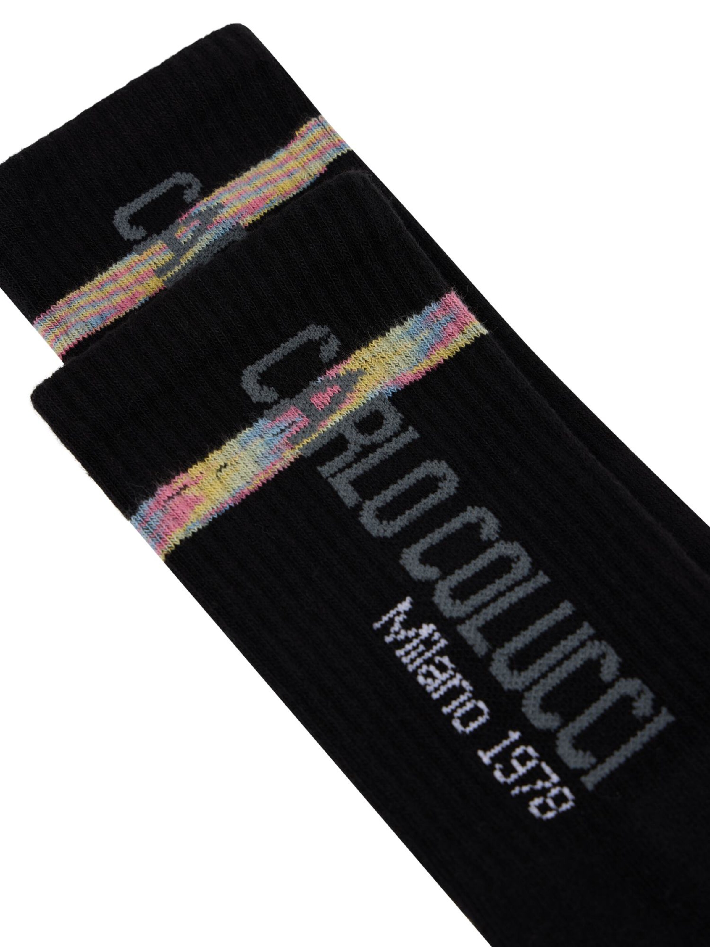 Carlo Colucci Sports socks ' Dian ' in Black