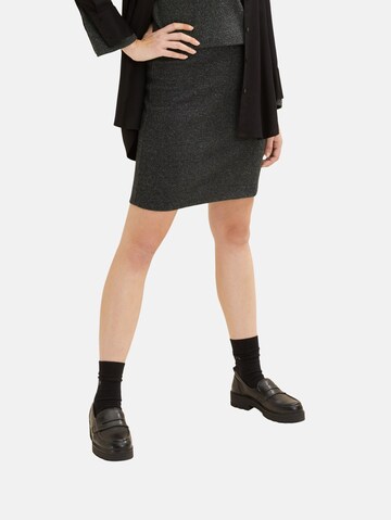 TOM TAILOR Skirt in Black: front