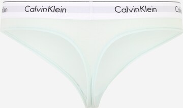 Calvin Klein Underwear Plus Thong in Green