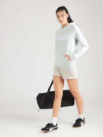 PUMA Αθλητική μπλούζα φούτερ 'ESS No. 1' σε πράσινο