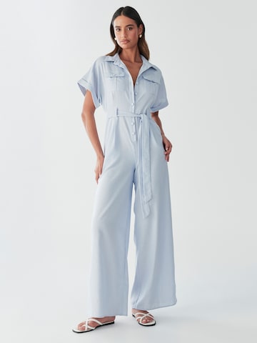 BWLDR Jumpsuit 'ARA' in Blau: Vorderseite