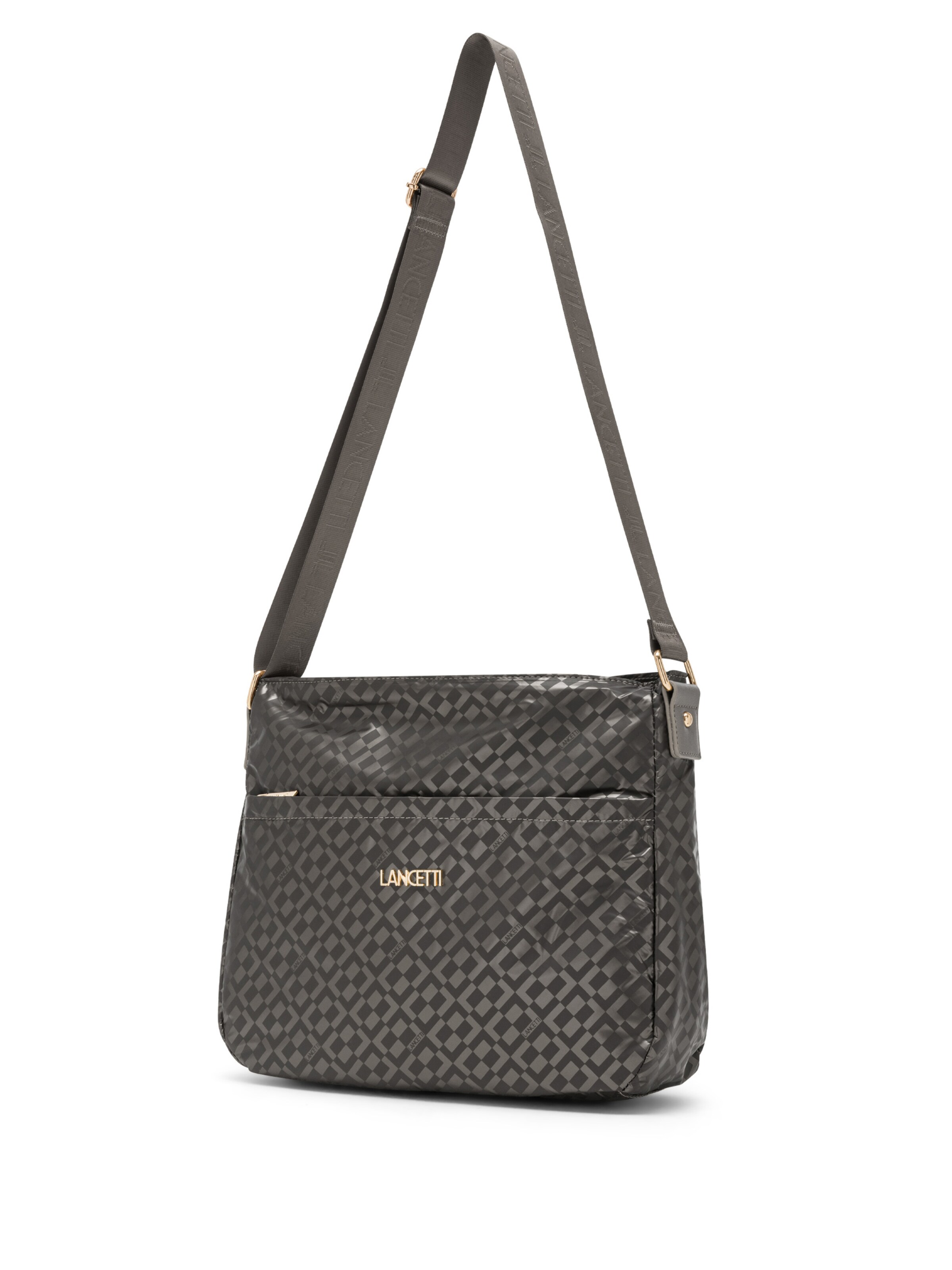Lancetti Crossbody Bag 'Keith' in Grey