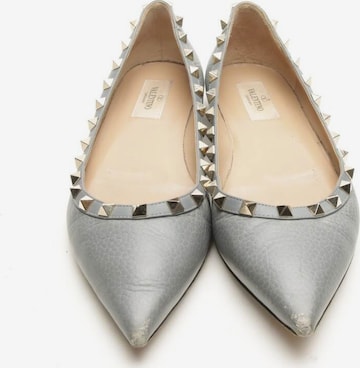 VALENTINO Flats & Loafers in 38,5 in Grey