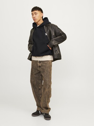 JACK & JONES Sweatshirt in Zwart