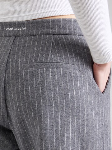 Esmé Studios Regular Trousers 'Hera' in Grey