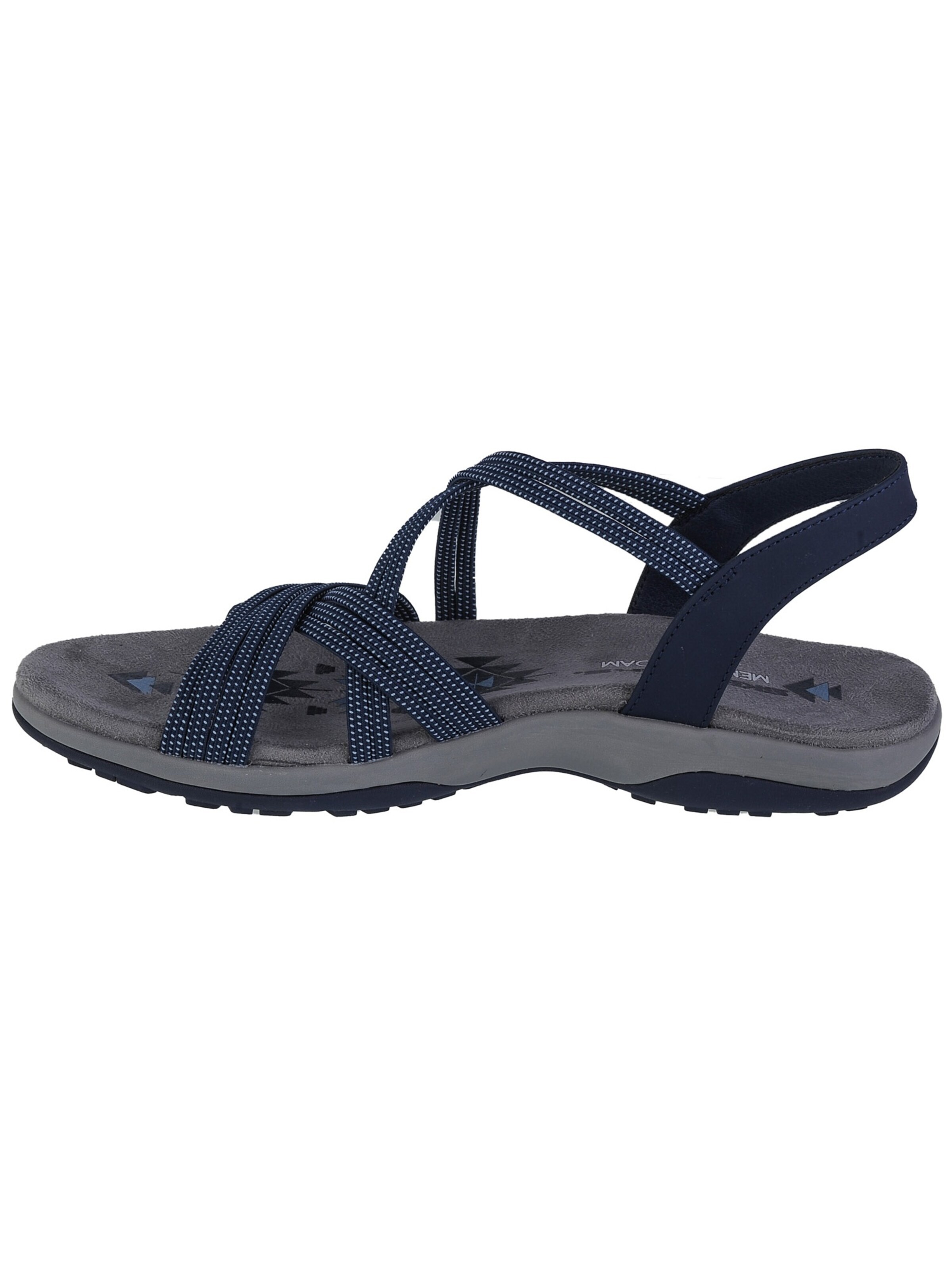 Sandales 'Skechers Reggae Slim - Turn It Up' SKECHERS en bleu : devant
