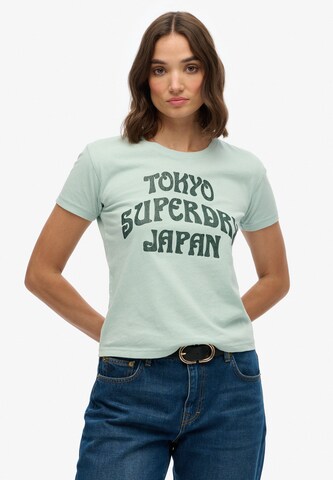 T-shirt 'Surf' Superdry & Co en bleu : devant