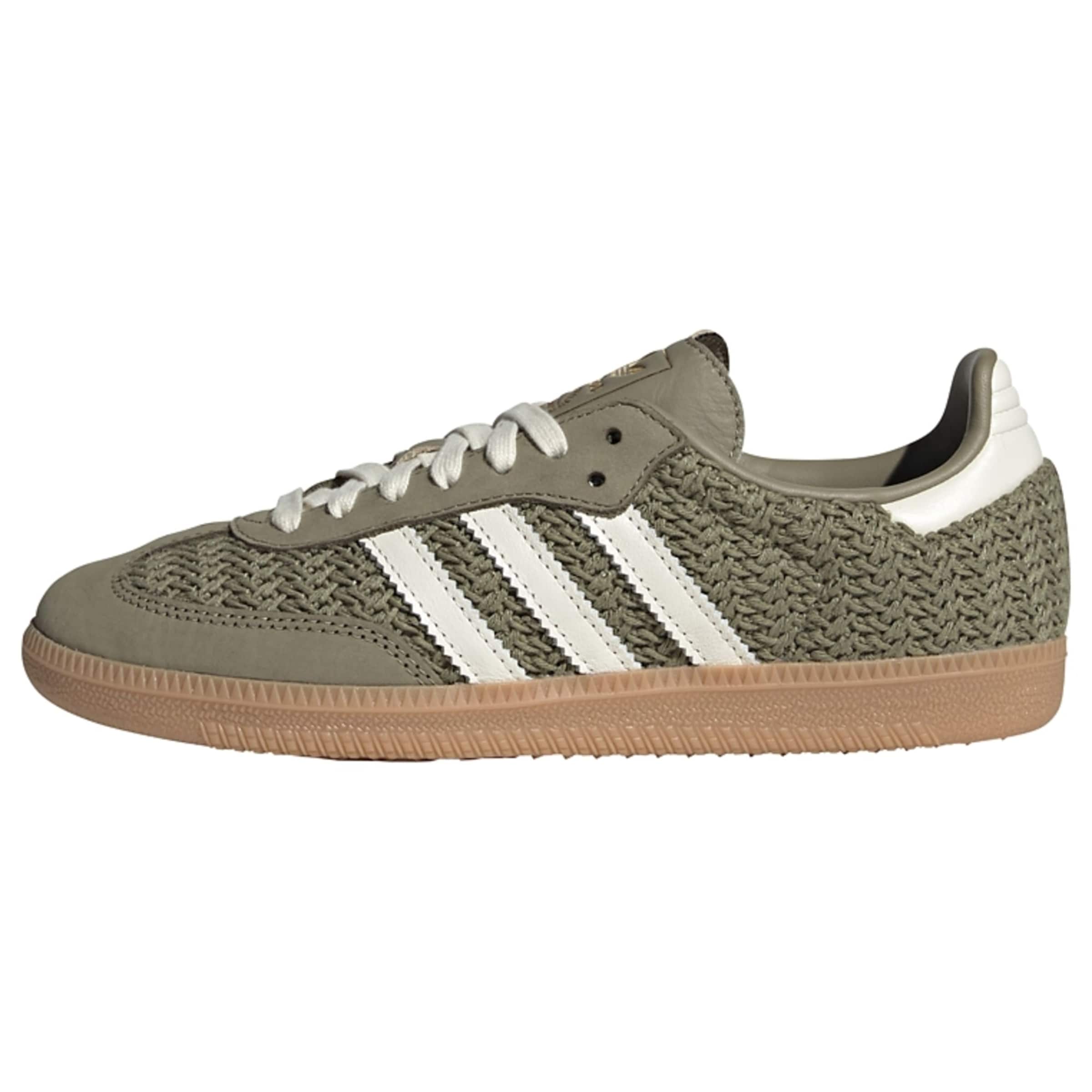 ADIDAS ORIGINALS Platform trainers 'Samba' in Green: front