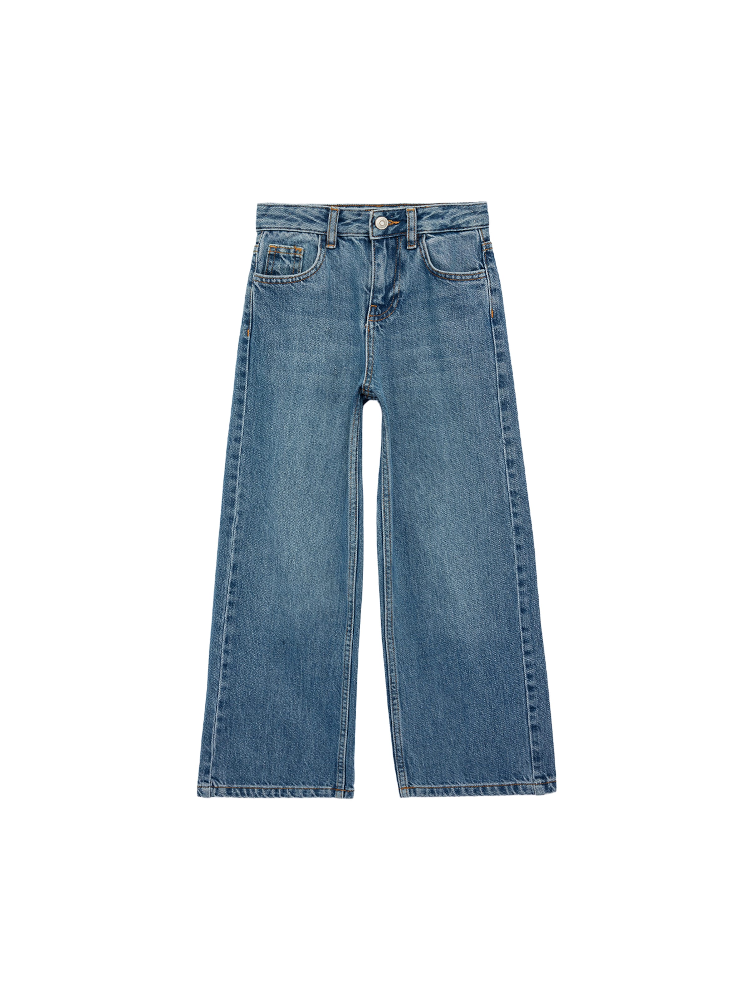 Koton Wide leg Jeans in Blauw: voorkant