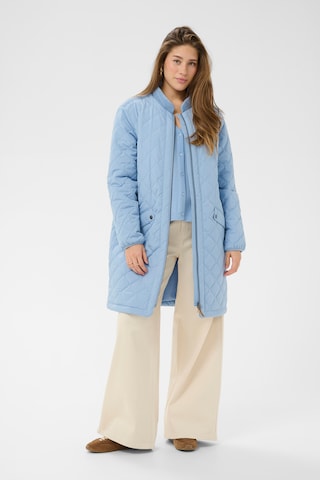 Manteau mi-saison 'ArwenCR' Cream en bleu