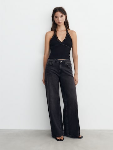 Pull&Bear Top – černá