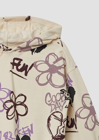 s.Oliver Sweatshirt in Beige