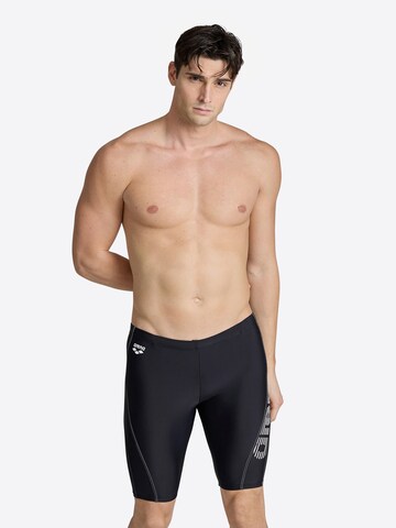 ARENA Athletic Swim Trunks 'BYOR EVO JAMMER' in Black: front