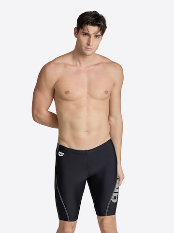 ARENA Athletic Swim Trunks 'BYOR EVO JAMMER' in Black: front