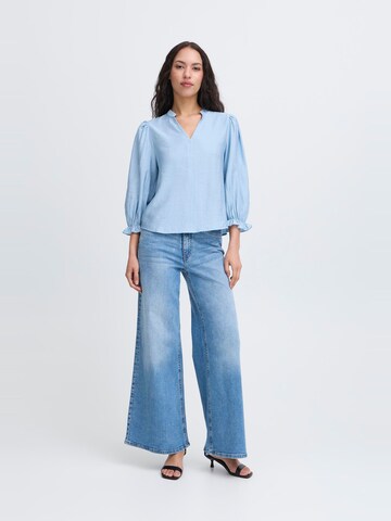 Camicia da donna 'IXWilma' di ICHI in blu